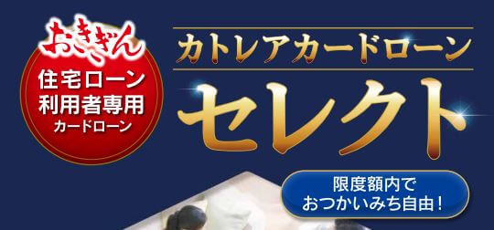 沖縄銀行 カトレアカードローンセレクト